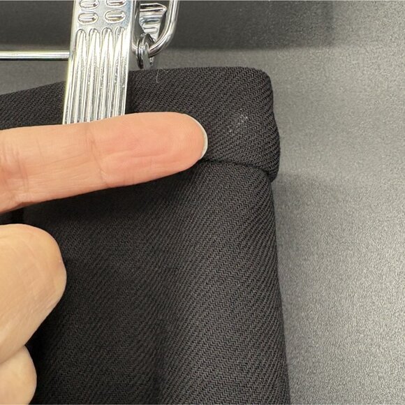 J. Crew Womens Wool Career Skirt Size 4 Black Above the Knee Office Professional - Picture 7 of 9